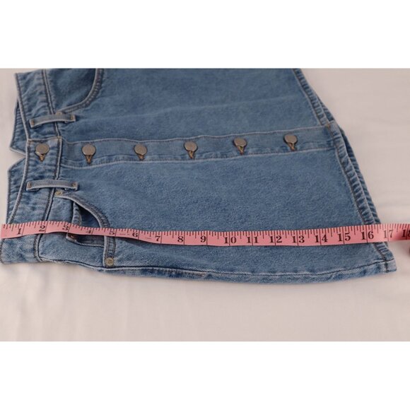 Levis Women's Denim Button-Front A-Line Skirt with Pockets Size‎ 26 - Picture 13 of 13